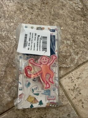 Roller Rabbit X Target Kids Pink & Orange Monkey hair clip